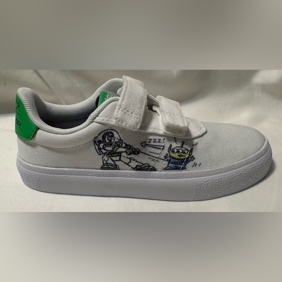 adidas gazelle silver green womens Adidas x Disney Pixar Infants Buzz Lightyear Rapidazen Slip-on Shoes –  Extra Butter main image 1